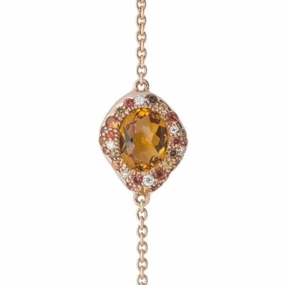 Bracelet Aïda Citrine
