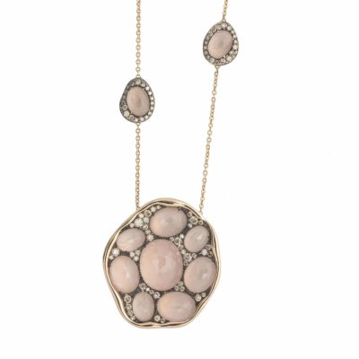 Collier Tamar Quartz rose