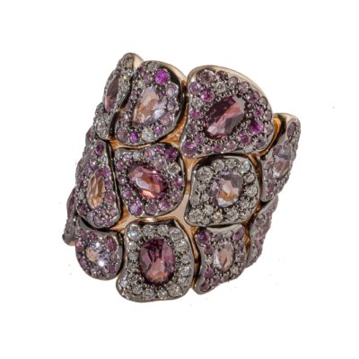 Bague Maryam Rhodolite