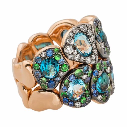 Bague Gayané Topaze bleue – Image 2