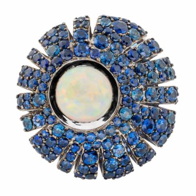 Bague Taline Saphirs bleus