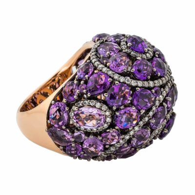 Bague Manouk Améthystes