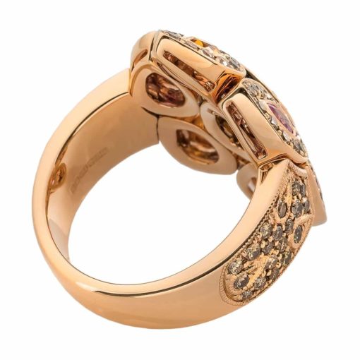 Bague Sevane Citrines / Saphirs roses – Image 3