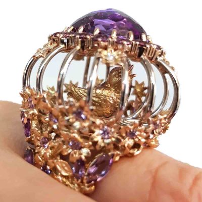 Bague Alek Améthyste