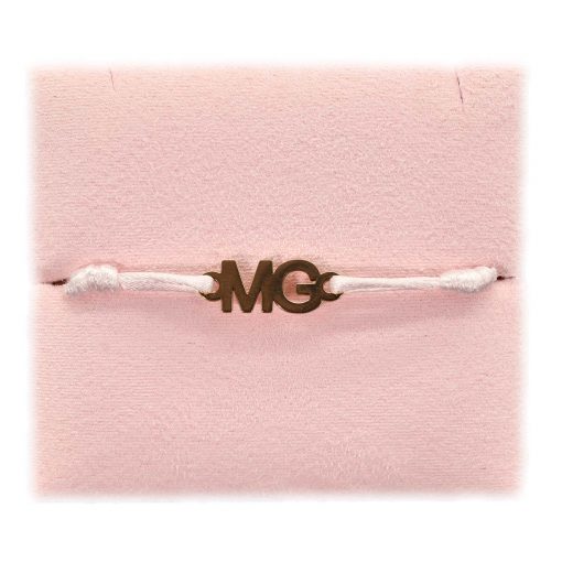 Bracelet initiales classique taille moyenne