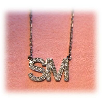 Collier Grande taille diamants blancs